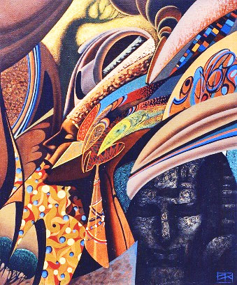 «Нубійська принцеса». 1992. Полотно, олія